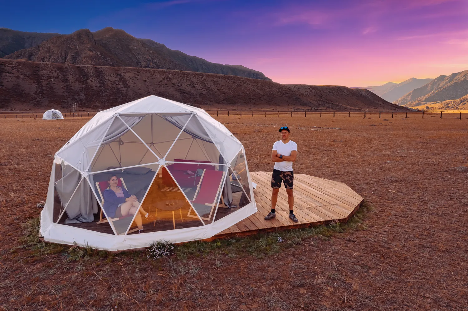 Co znaczy glamping?