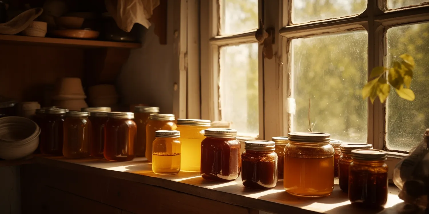 Nieprzetworzone produkty pszczele